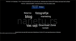 Desktop Screenshot of nanetu.rs