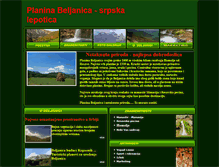 Tablet Screenshot of beljanica.nanetu.rs